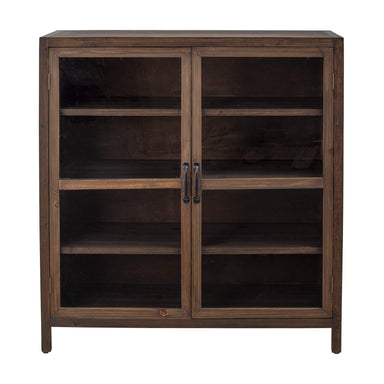 Bloomingville Marl Cabinet, Brown, Firwood front