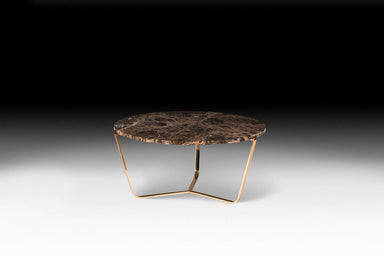 Brown-marble-coffee-table