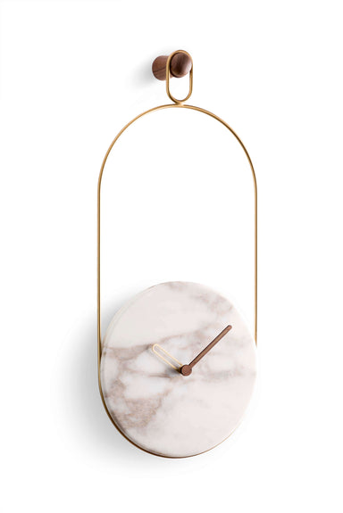 Eslabon marble clock nomon calcatta