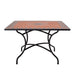 Hellen Dining Table, Red, Stone
