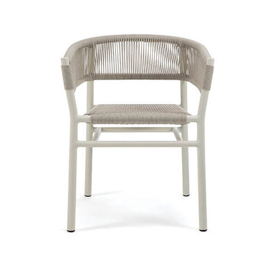 Ethimo Kilt Dining armchair with aluminum structure