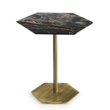 Ted Side Table with Marble Top
