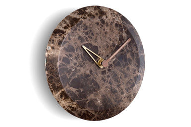 bari m marble clock transparent with different color option