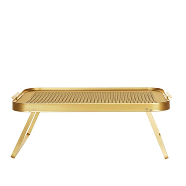 lap tray gold