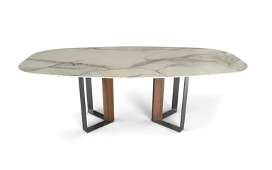 marble dining nibbles table