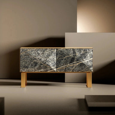 punta marble cabinet living