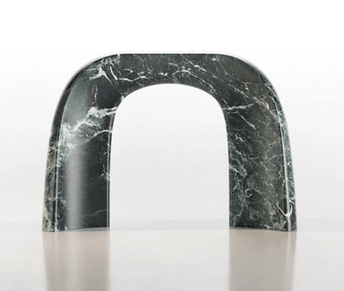 shan marble console blue
