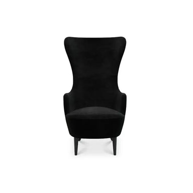 Tom Dixon - Wingback Chair Black Oak Gentle 2 0193 front