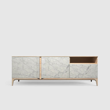 White marble sideboard